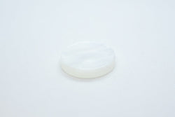 White Backgammon Checker Pearl Effect (28mm x 7mm) [sold per chip] (Online Only)