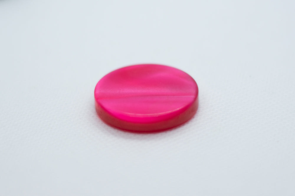 Red Backgammon Checker Pearl Effect (28mm x 7mm) [sold per chip] (Online Only)