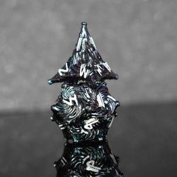 Vortex Warp Metal Dice Set - Pearlescent Galaxy (ONLINE ORDER ONLY)