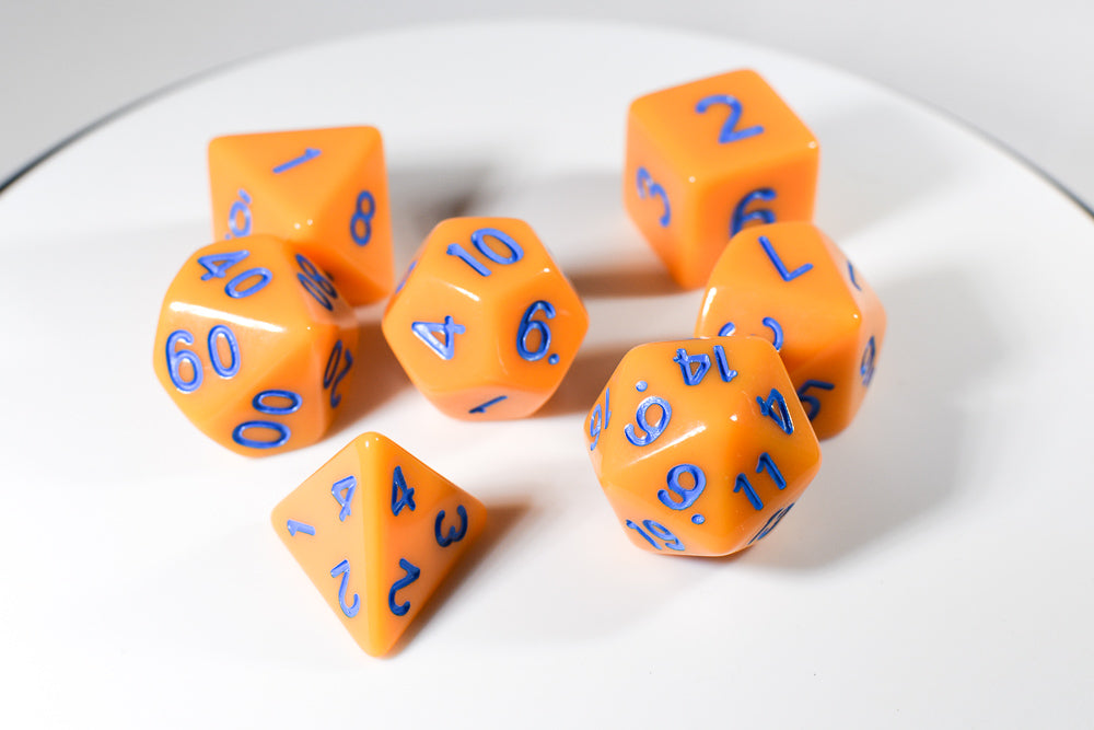 Essence of Tiger Ocean Orange w/Blue Numbers (Online Only)