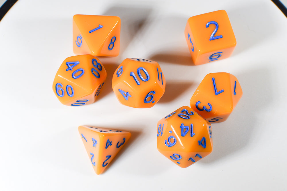 Essence of Tiger Ocean Orange w/Blue Numbers (Online Only)