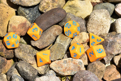 Essence of Tiger Ocean Orange w/Blue Numbers (Online Only)