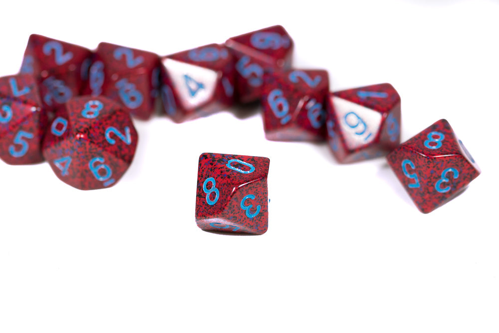 Speckled Veronica Set of Ten d10 Dice OOP (Online Only)