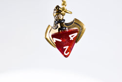 Pendant d4 Blade Claw w/ Old Brass Finish (Online Only)