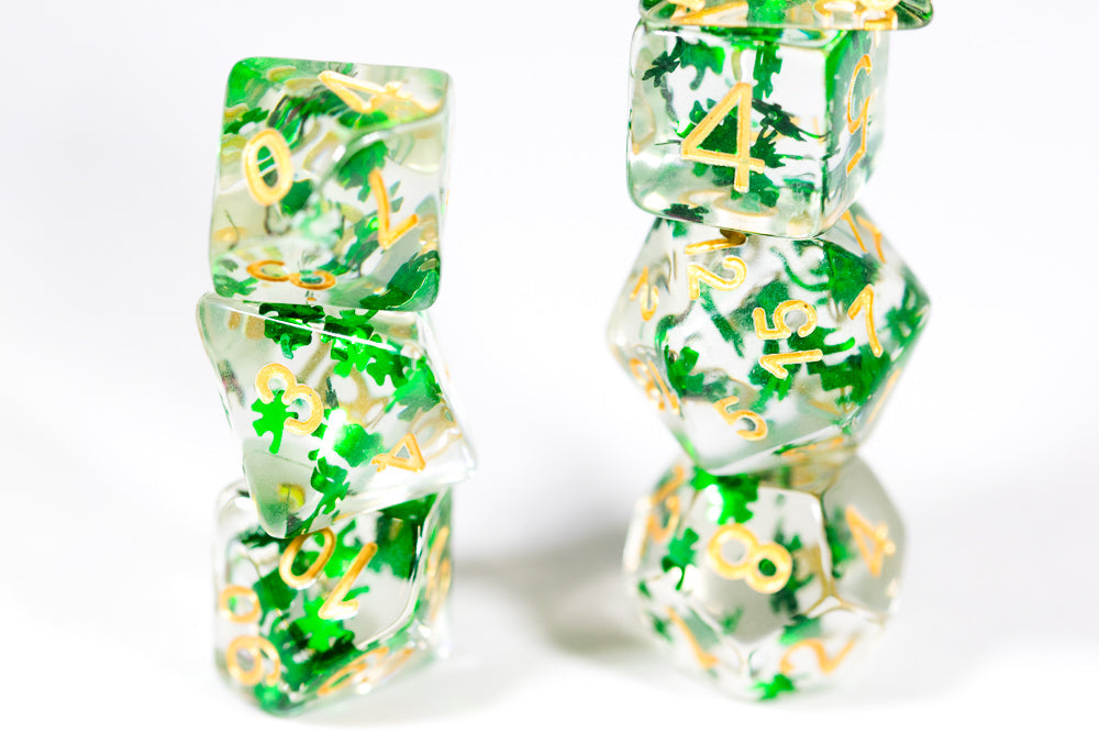 Green Clover Pieces Dice (Online Only)