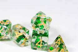 Green Clover Pieces Dice (Online Only)