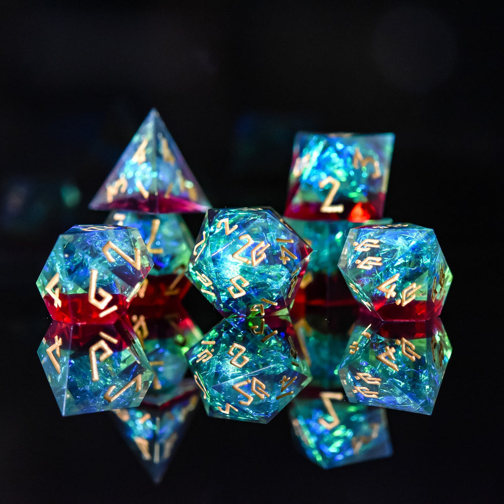 Eldritch Blast Sharp-Edged Resin Dice Set (ONLINE ORDER ONLY)