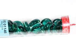 20+ Teal Glass Gaming Stones Counters (Online Only)