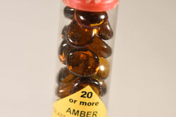 20+ Amber Glass Gaming Stones Counters (Online Only)