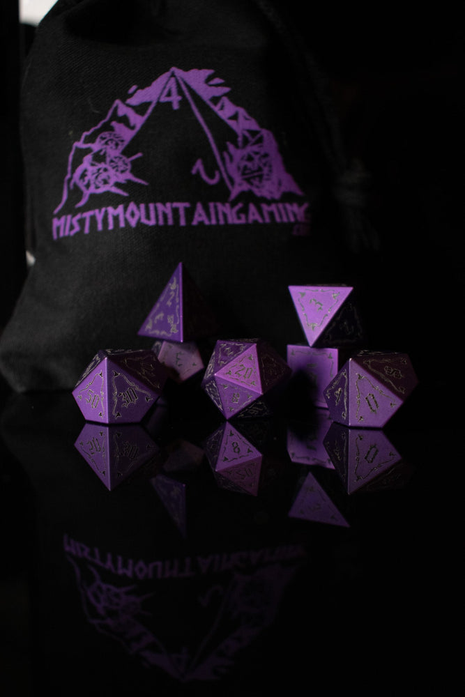 The Witch Aluminum Metal Dice Set (ONLINE ORDER ONLY)