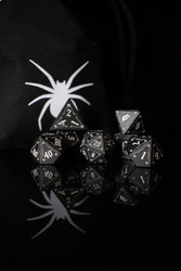 The Spider Aluminum Metal Dice Set (ONLINE ORDER ONLY)