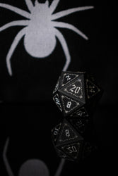 The Spider Aluminum Metal Dice Set (ONLINE ORDER ONLY)