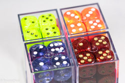 Factory-Second 16mm Dice Set d6 FS16MM Seconds | 12 Dice Block (Online Only)