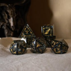 Wendigo Shattered Glass Dice Set (ONLINE ORDER ONLY)
