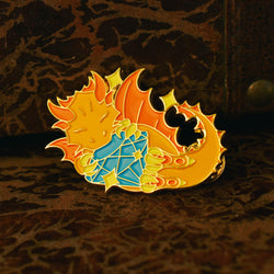 Gold Dragon Pin (ONLINE ORDER ONLY)