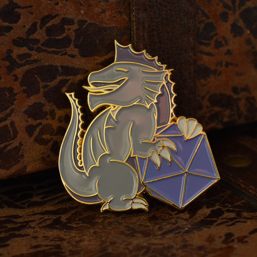 Silver Dragon Pin (ONLINE ORDER ONLY)