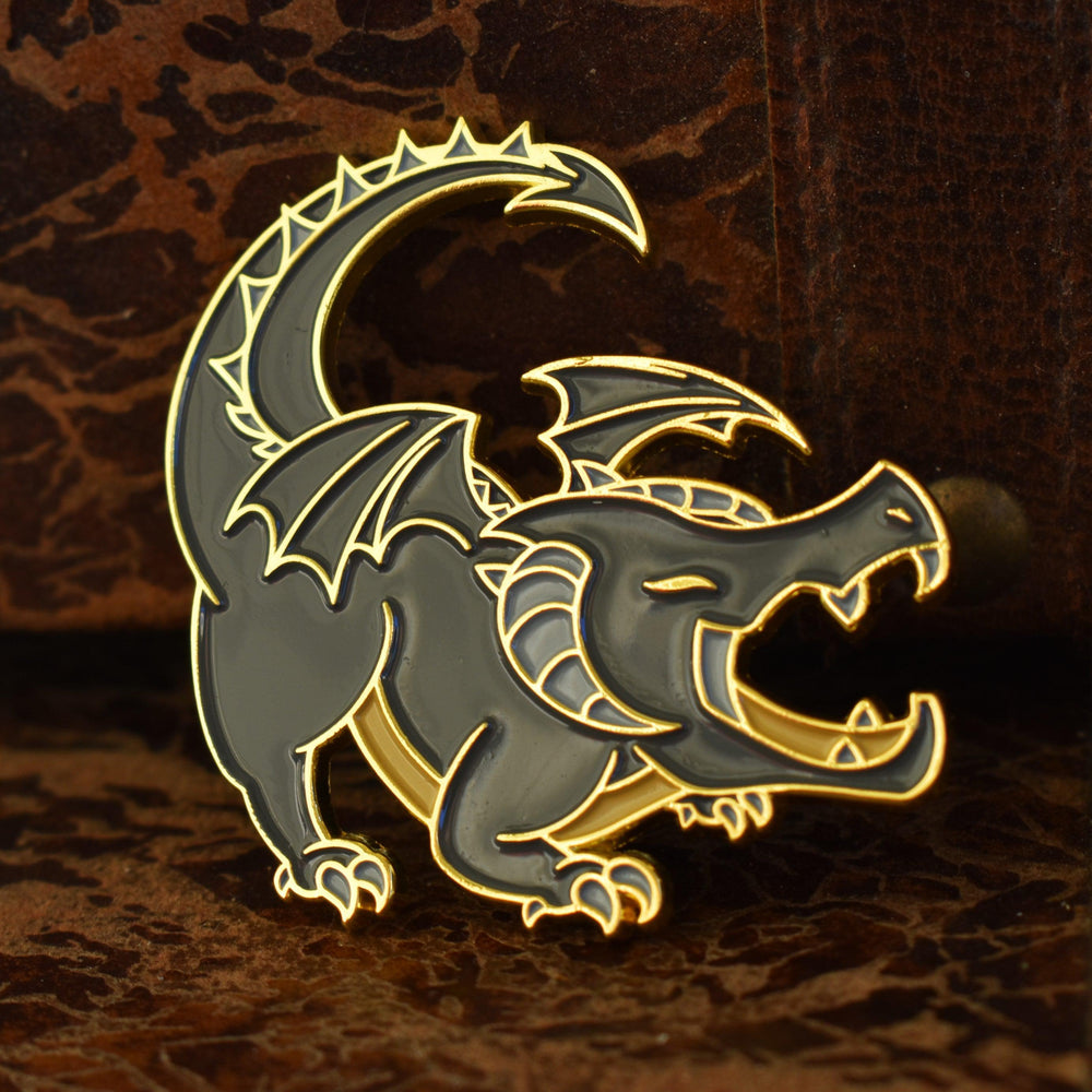Black Dragon Pin (ONLINE ORDER ONLY)