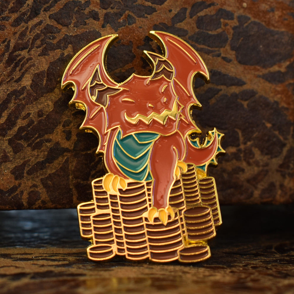 Copper Dragon Pin (ONLINE ORDER ONLY)
