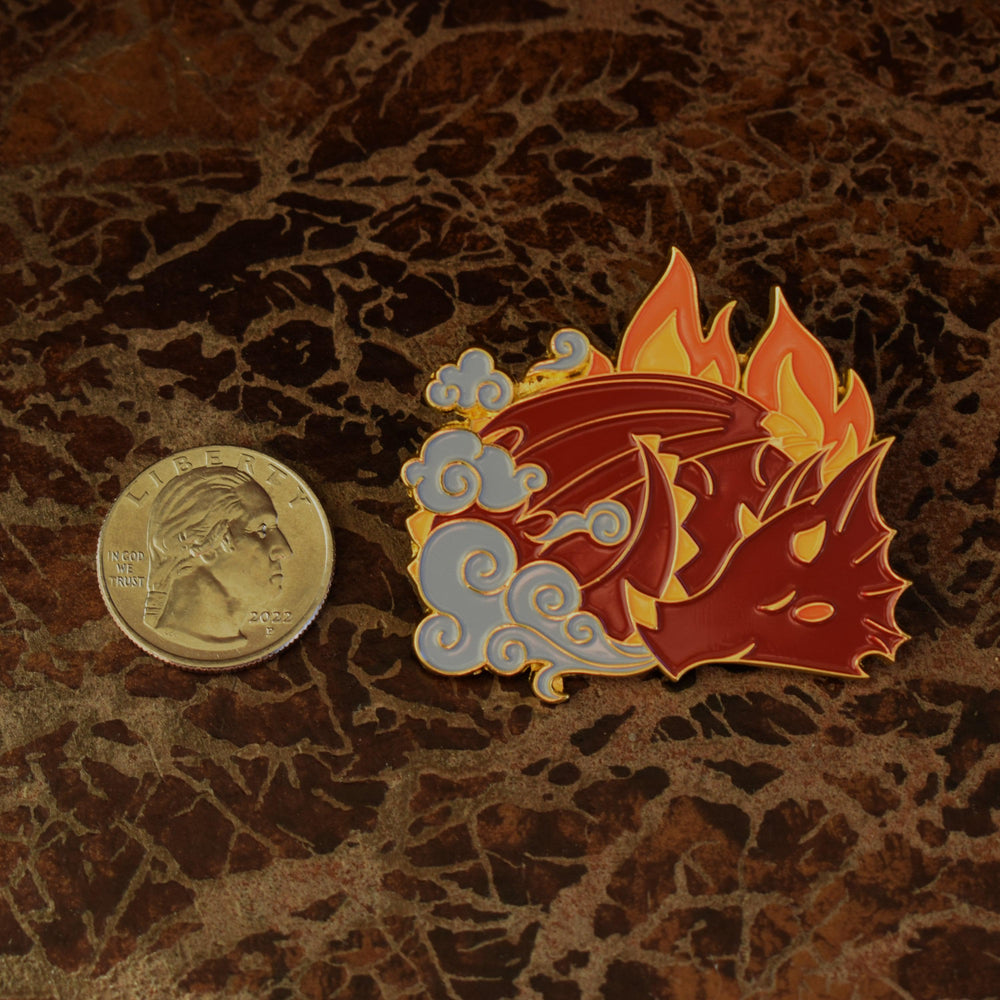 Red Dragon Pin (ONLINE ORDER ONLY)