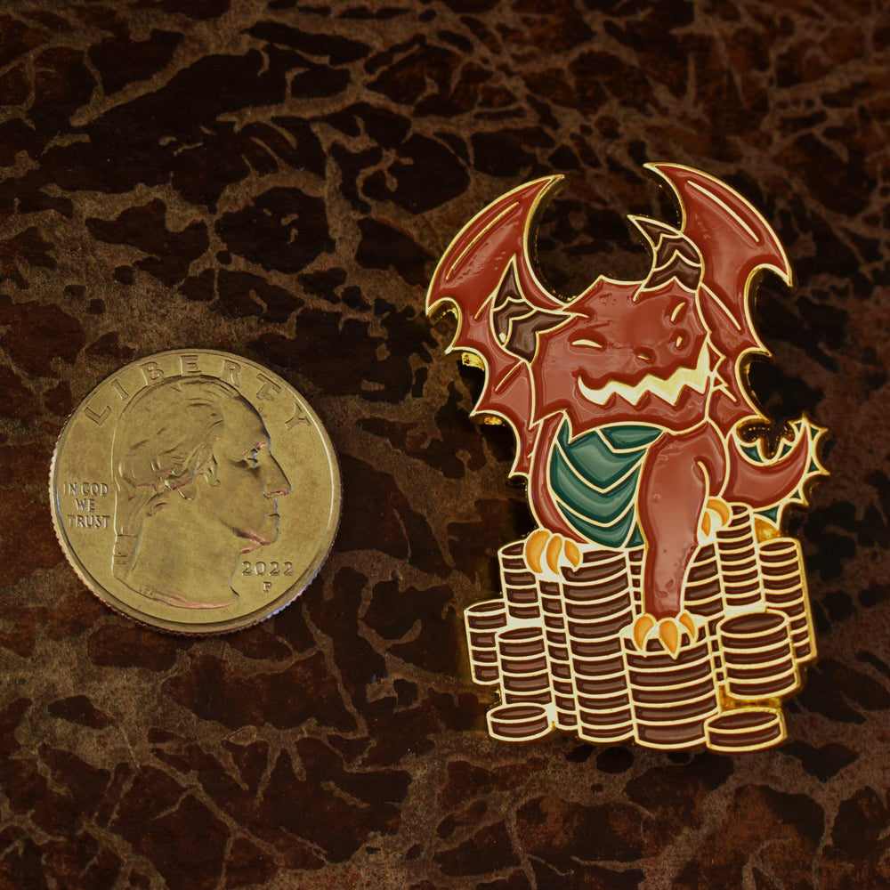 Copper Dragon Pin (ONLINE ORDER ONLY)