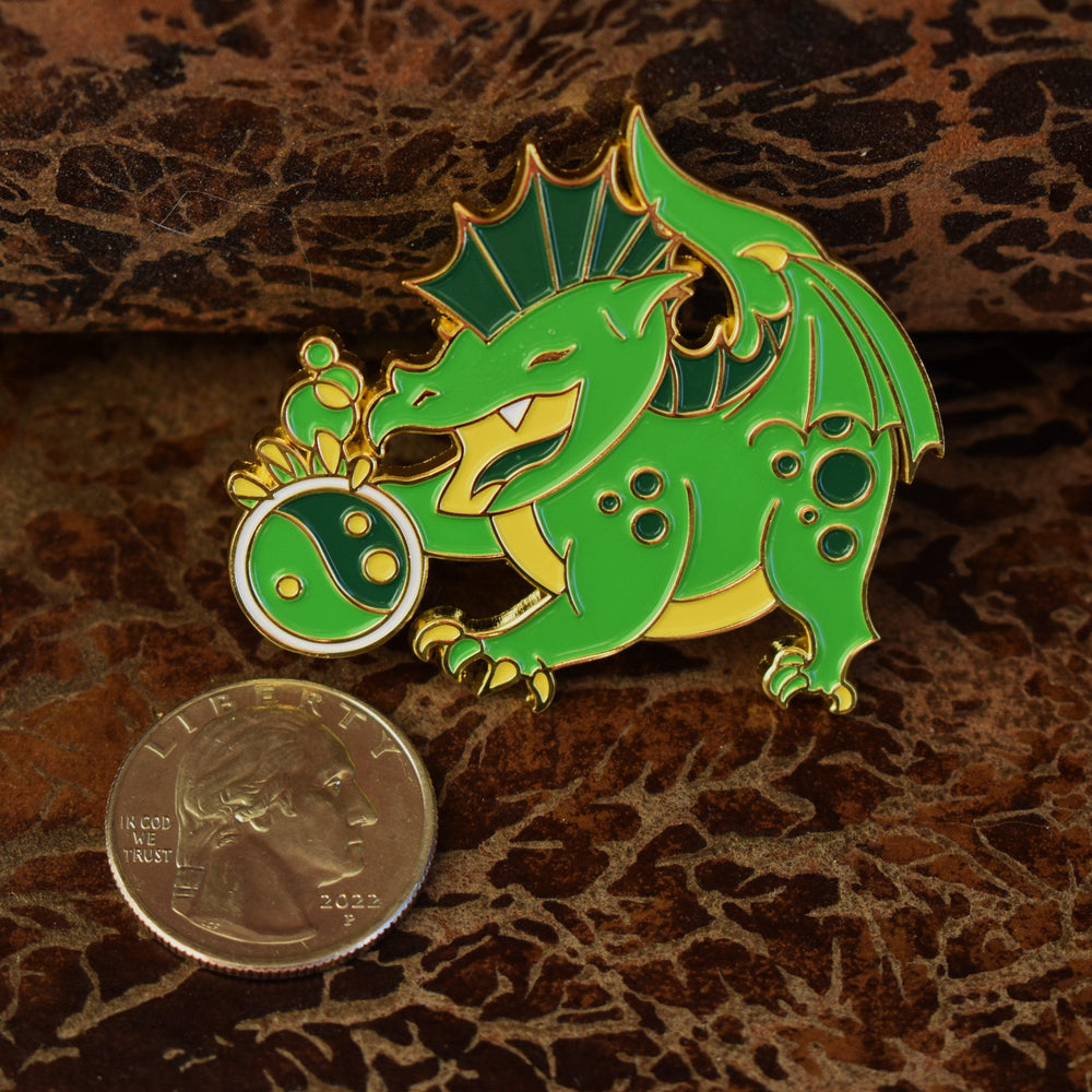 Green Dragon Pin (ONLINE ORDER ONLY)