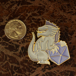 Silver Dragon Pin (ONLINE ORDER ONLY)