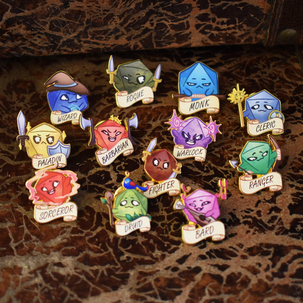 Monk Class Pin (ONLINE ORDER ONLY)