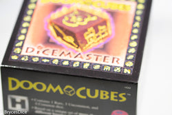 DiceMasters Doom Cubes; 1 Rare, 3 Uncommon, 4 Common Dice (Circa 1997) (Online Only)