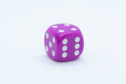 Chessex Opaque 16mm Pipped d6 Standard Dice Collection - Classic Colors - Available Individually (Online Only)