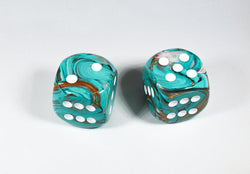 Marble 30mm Oxi-Copper w/White (Online Only)