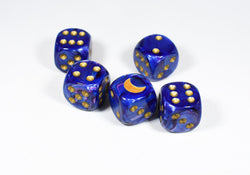 Lustrous Purple Custom Crescent Moon w/Gold (Online Only)