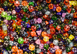 Bulk Roll 4 Initiative Dice d4, d6, d8, d12, d20 (Factory Seconds) Dnd Dice (Online Only)