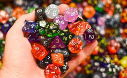 Bulk Roll 4 Initiative Dice d4, d6, d8, d12, d20 (Factory Seconds) Dnd Dice (Online Only)