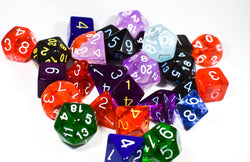Bulk Roll 4 Initiative Dice d4, d6, d8, d12, d20 (Factory Seconds) Dnd Dice (Online Only)