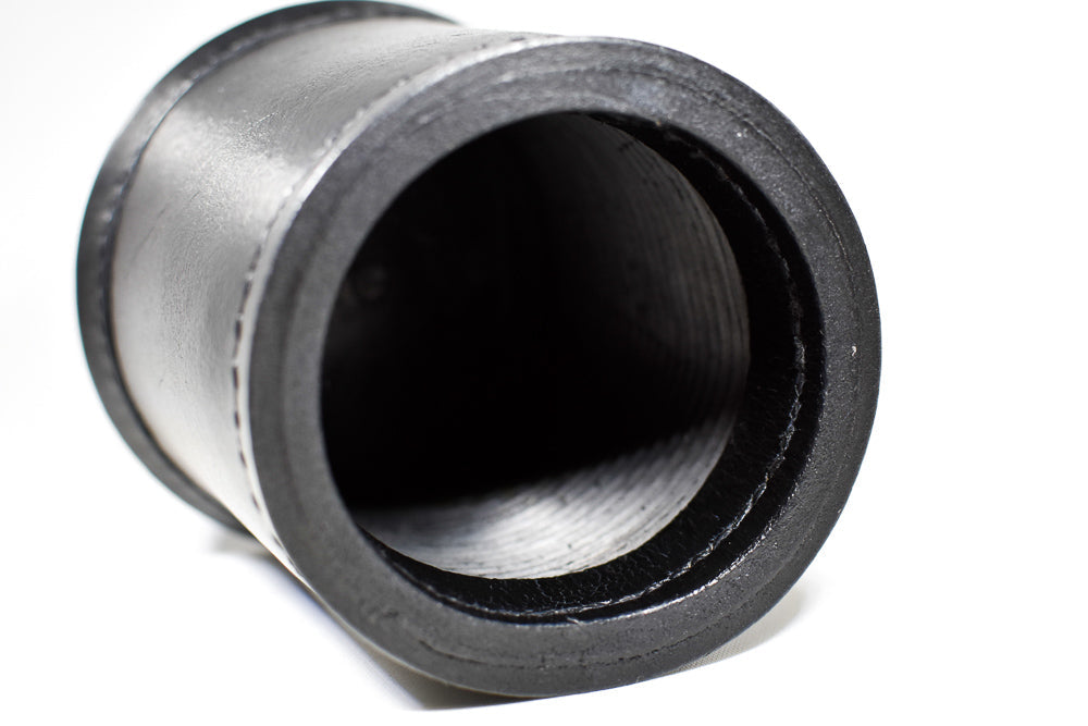 Handmade Leather Dice Cup (Black) (Online Only)