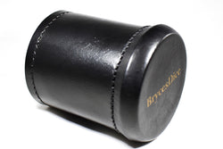 Handmade Leather Dice Cup (Black) (Online Only)