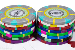 13.5g 'Basic' Poker Chip (0,50) Grey/Yellow/Blue (Online Only)