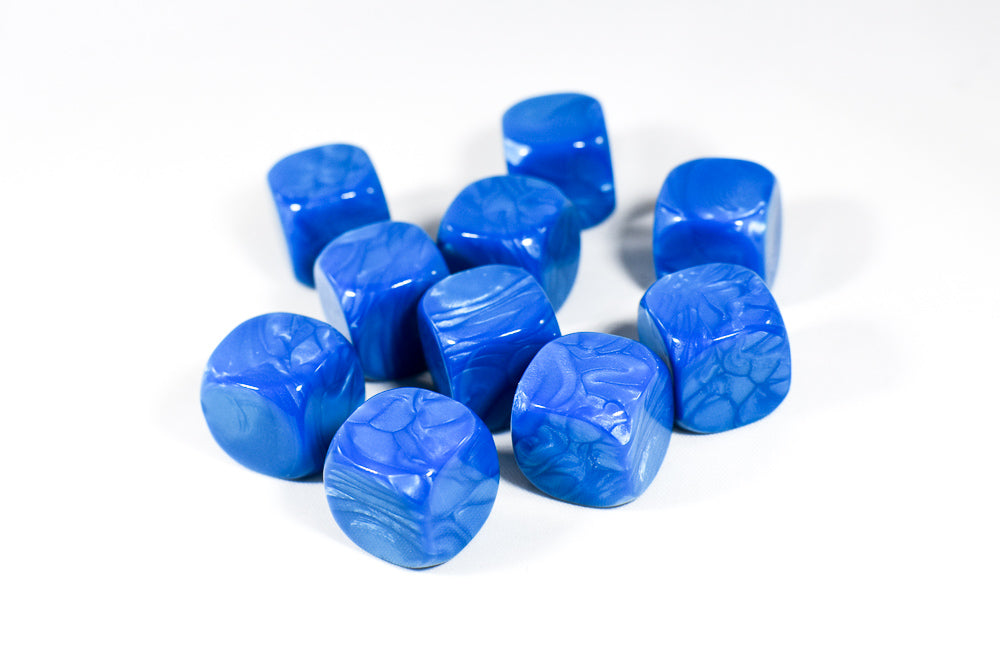 Pearl Blue Blank 16mm d6 (Online Only)