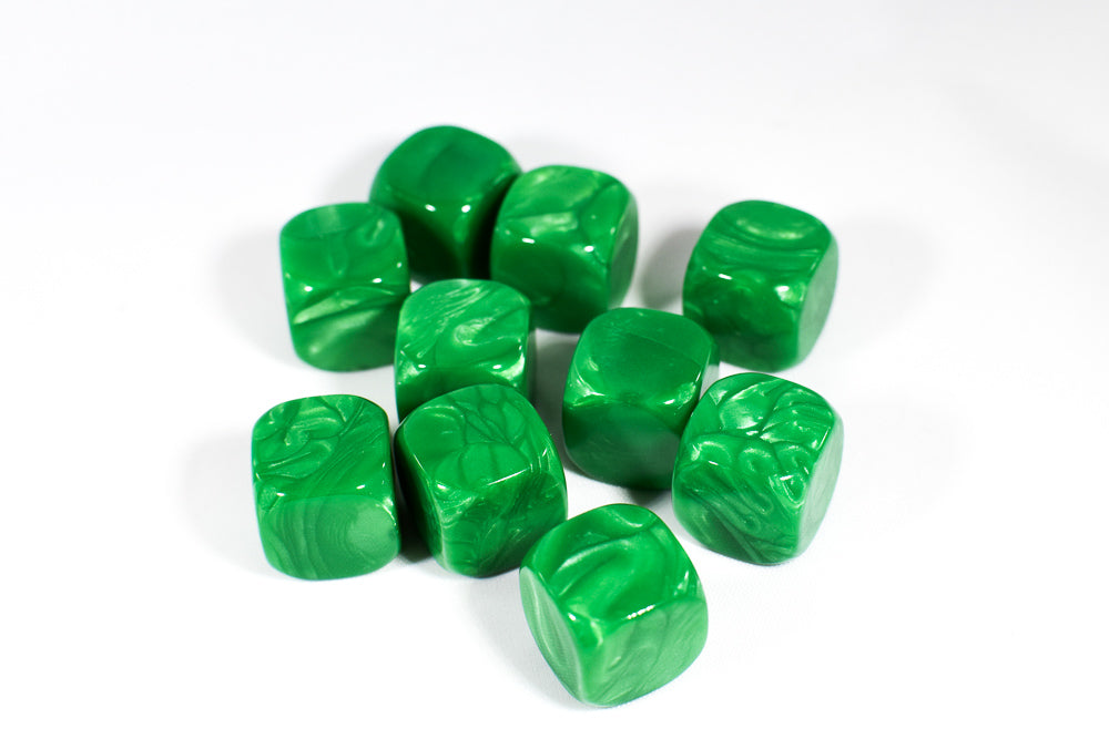 Pearl Green Blank 16mm d6 (Online Only)