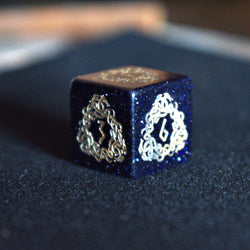Serpent of Midgard Blue Sandstone Dice Set (ONLINE ORDER ONLY)
