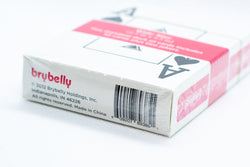 Single Red Deck, Wide Size, Jumbo-Index, Plastic-Coated Playing Cards by Brybelly (Online Only)
