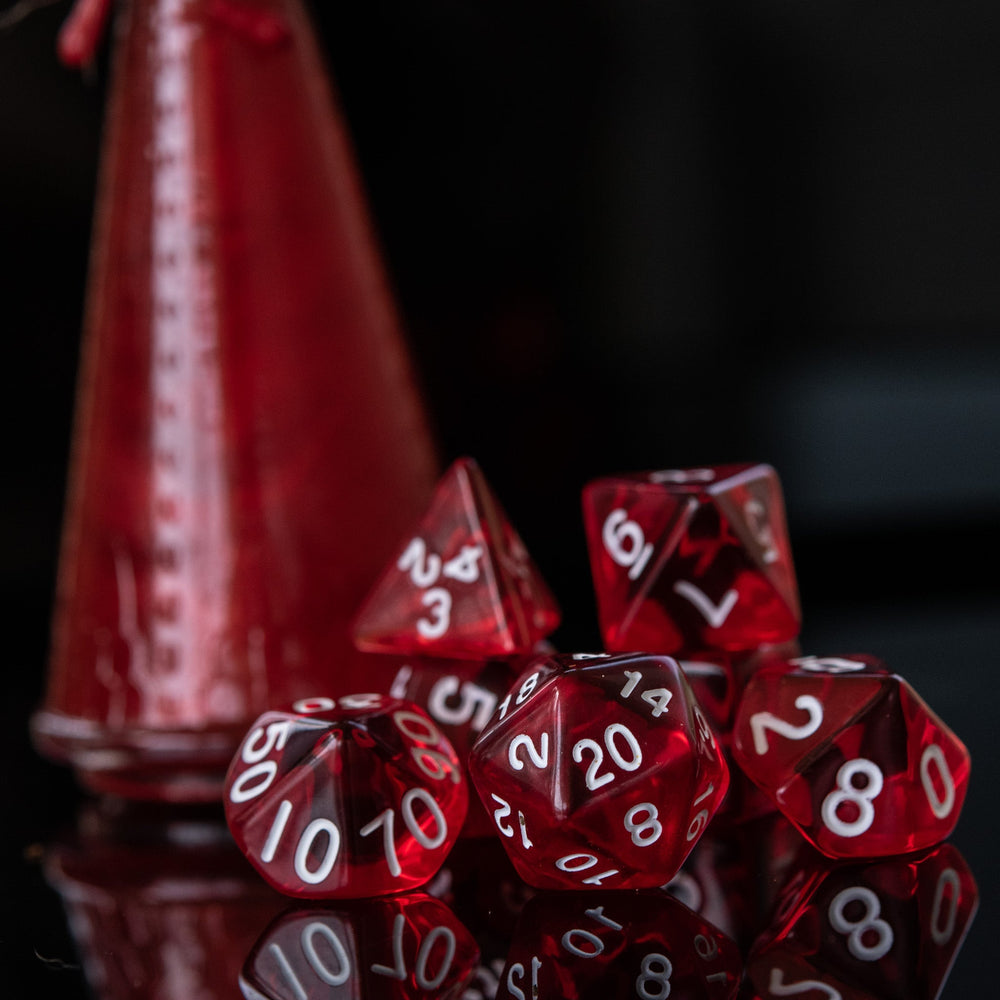 Potion of Health Acrylic Dice Set (ONLINE ORDER ONLY)
