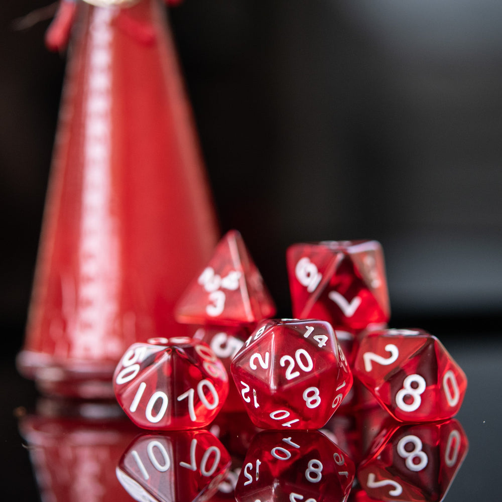 Potion of Health Acrylic Dice Set (ONLINE ORDER ONLY)
