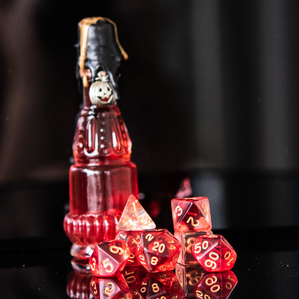 Bloodlust Elixir Acrylic Dice Set (ONLINE ORDER ONLY)