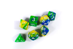 The Parakeet Tri-Color Swirl Green/Yellow/Blue (Online Only)