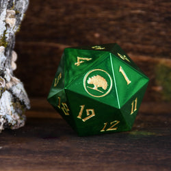 Forest Mana Spindown Metal D20 (ONLINE ORDER ONLY)