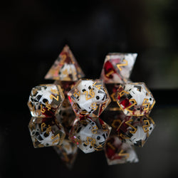 Bloody Corpse Sharp-Edged Resin Dice Set (ONLINE ORDER ONLY)