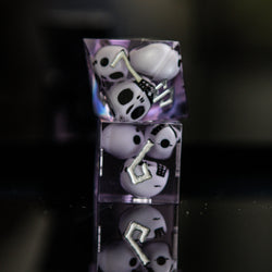 Corpse Lavender Sharp-Edged Resin Dice Set (ONLINE ORDER ONLY)