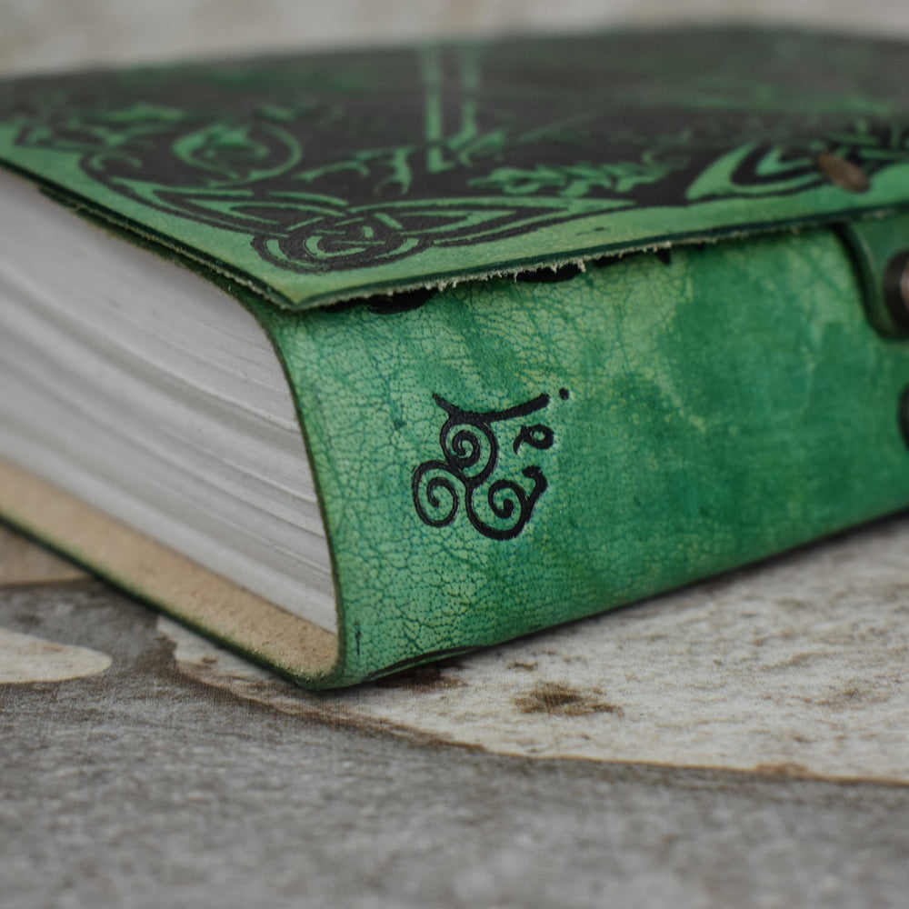 "Earth Pentacle" Leather Journal (ONLINE ORDER ONLY)