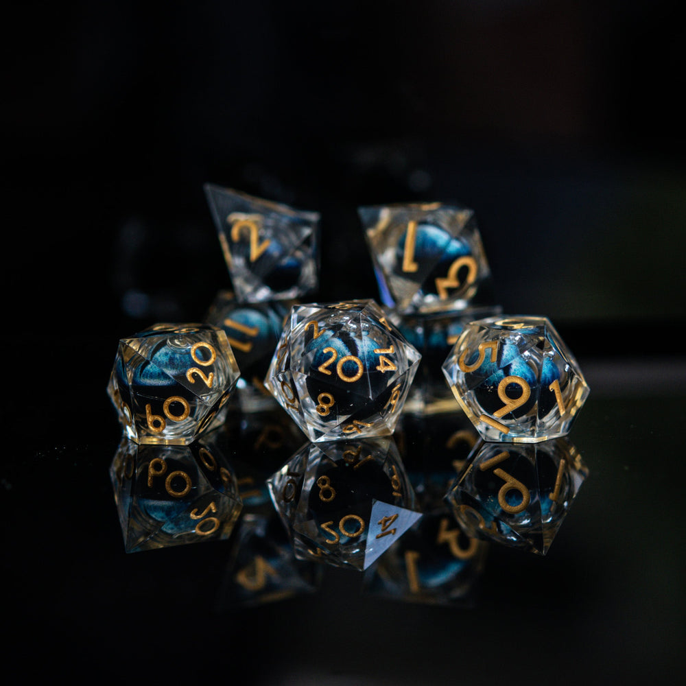 Legacy of Blue Eyes Liquid Core Dice Set (ONLINE ORDER ONLY)